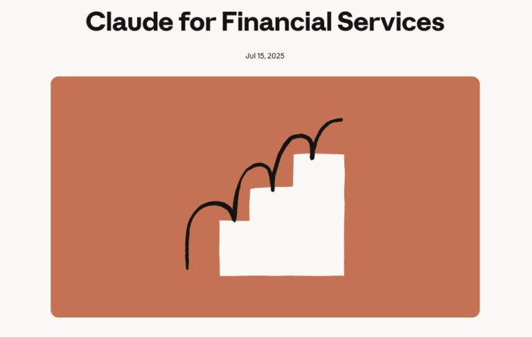 Claude for Financial Services
